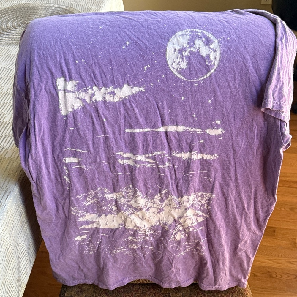 Urban Outfitters Purple Graphic Tee